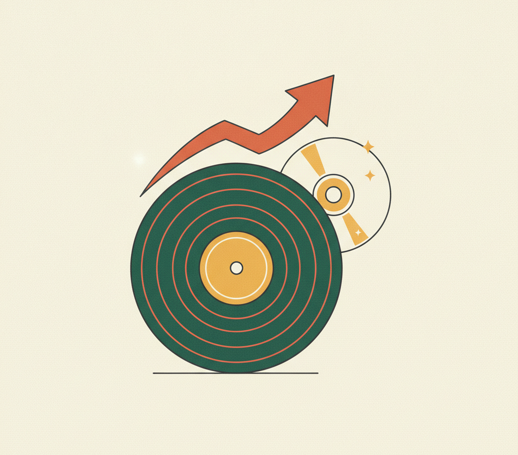 Vinyl Keeps Outselling CDs. Here Is What That Actually Means.