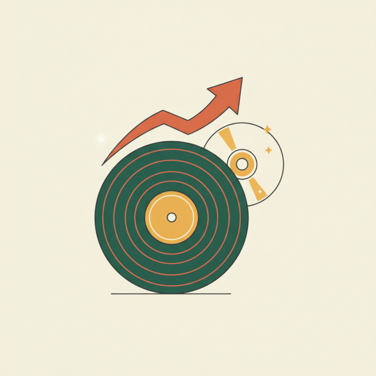 Vinyl Keeps Outselling CDs. Here Is What That Actually Means.